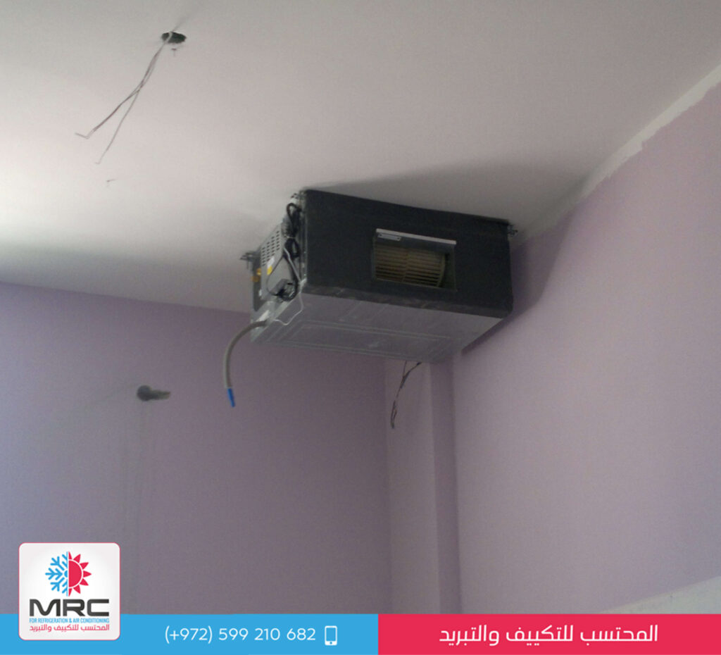 مشروع تكييف الصالة الرياضية لبلدية الخليل من تنفيذ المحتسب للتكييف