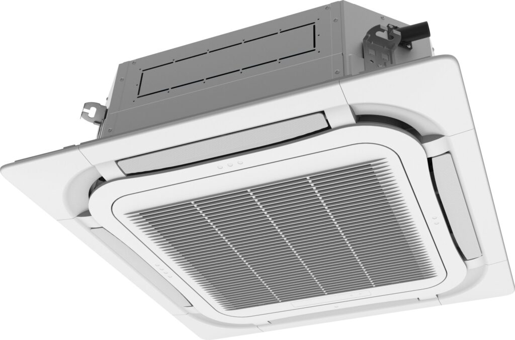 وحدة كاسيت VRF مدمجة 4 اتجاهات تاديران 1.25 طن – GMV-ND45T/E-T