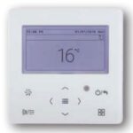 وحدة تحكم جدارية VRF بشاشة لمس تاديران – XE70-33/H